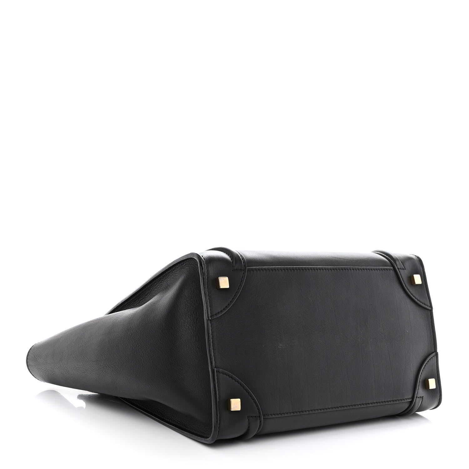 Celine Smooth Calfskin Mini Luggage Black 4 of 8