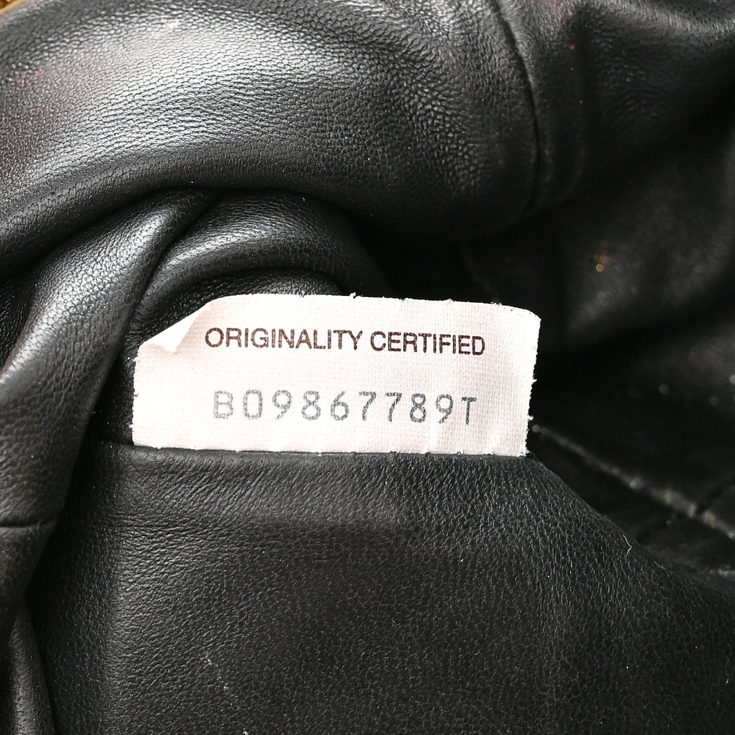 Metallic Nappa Intrecciato The Mini Pouch Gold