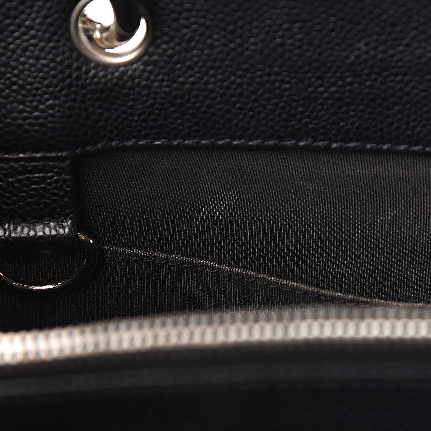 Chanel Caviar Quilted Grand Shopping Tote GST Black 13 of 24