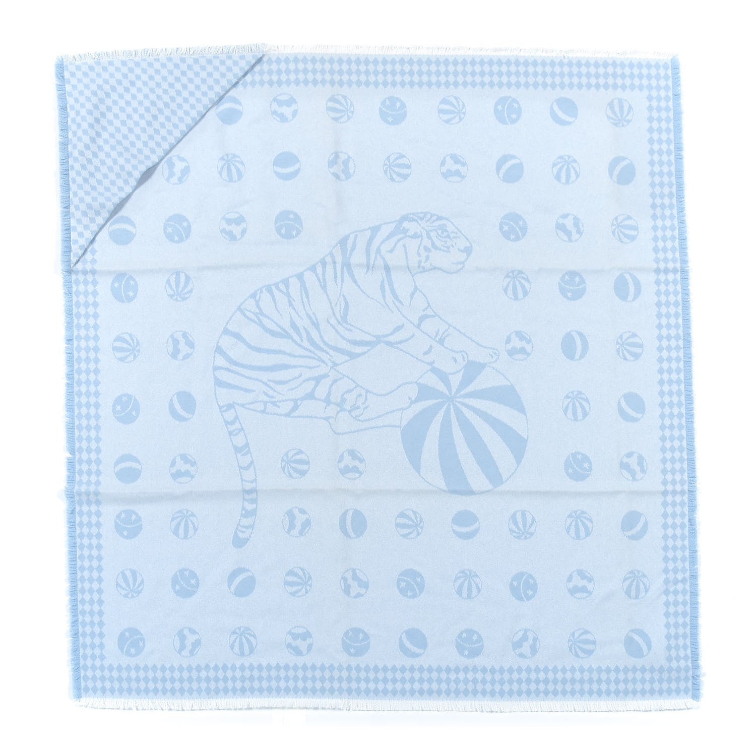 Hermes Cashmere Circus Burnou Blanket 1 of 6