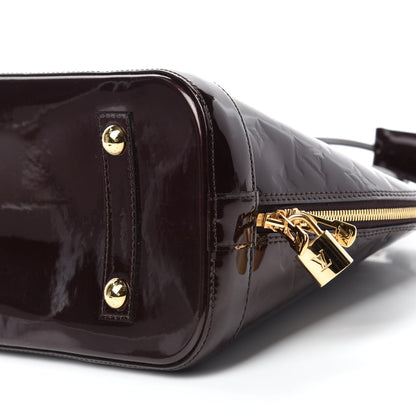 Louis Vuitton Vernis Alma PM Amarante 7 of 12
