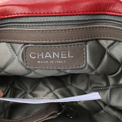 Chanel Lambskin Medium Madison Flap Red 9 of 13