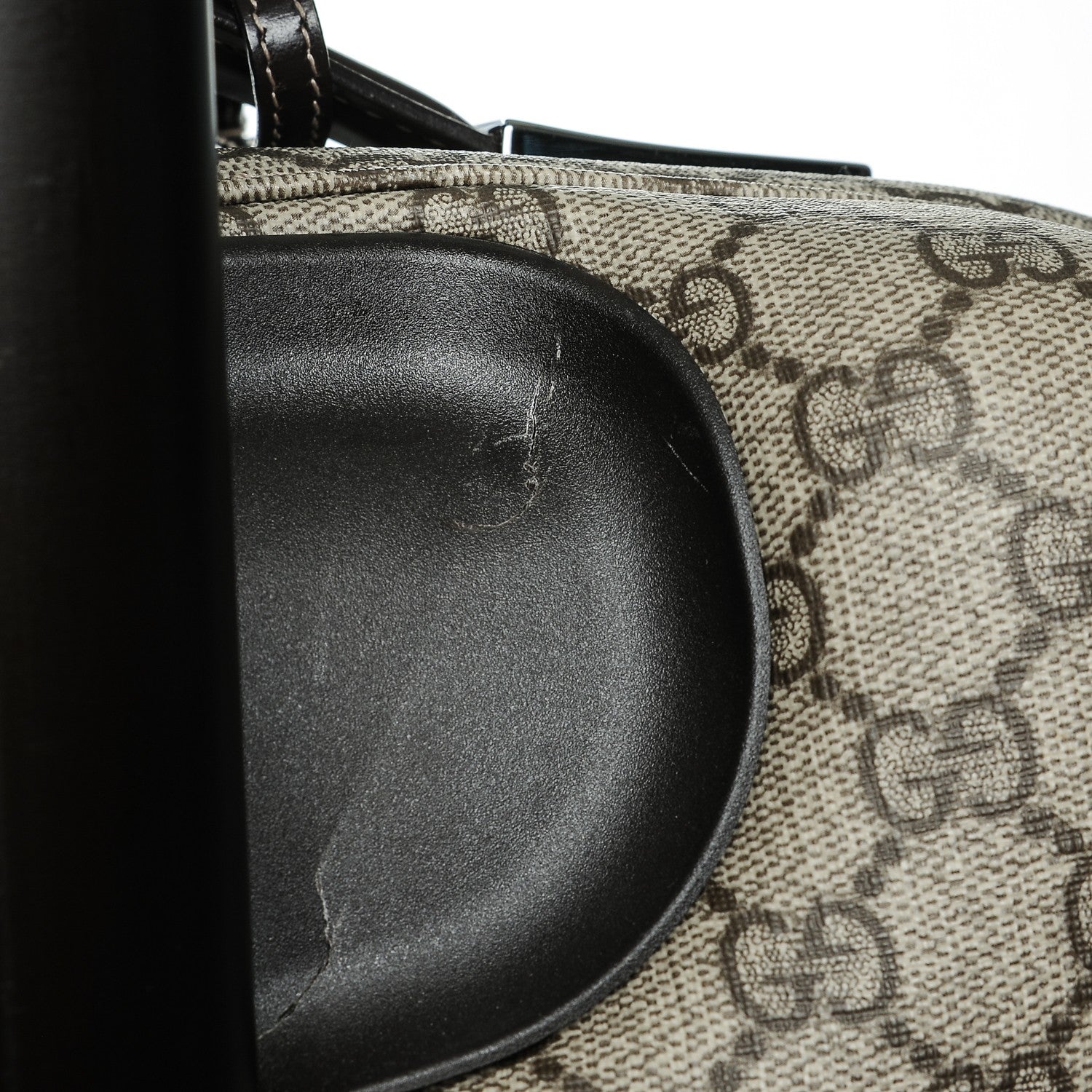 Gucci GG Plus Monogram Small Interlocking G Trolley Brown 11 of 18