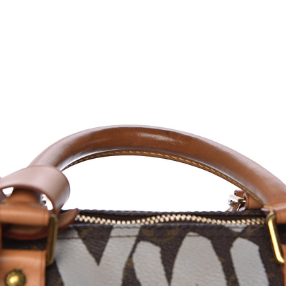 Louis Vuitton Graffiti Keepall 50 Silver 13 of 14