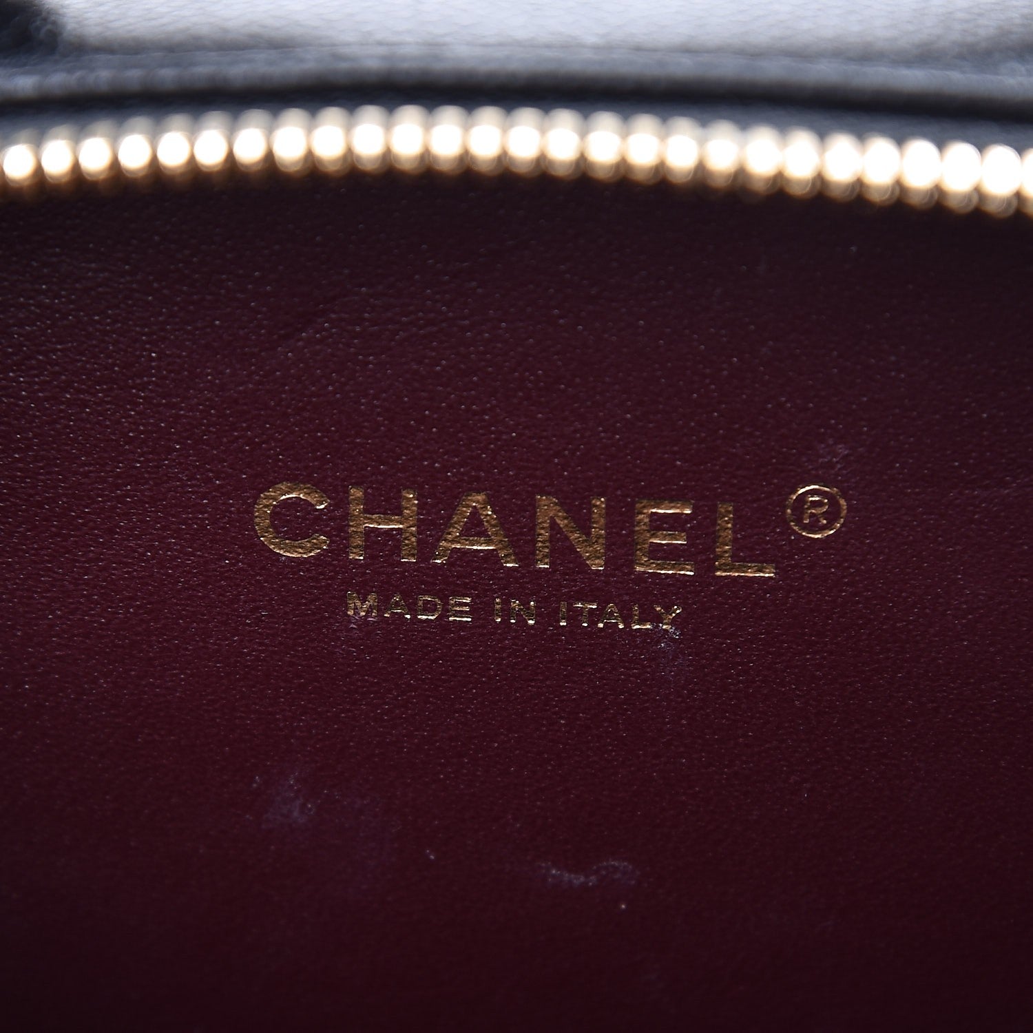 Chanel Caviar Quilted Small CC Filigree Vanity Case Black 8 of 10