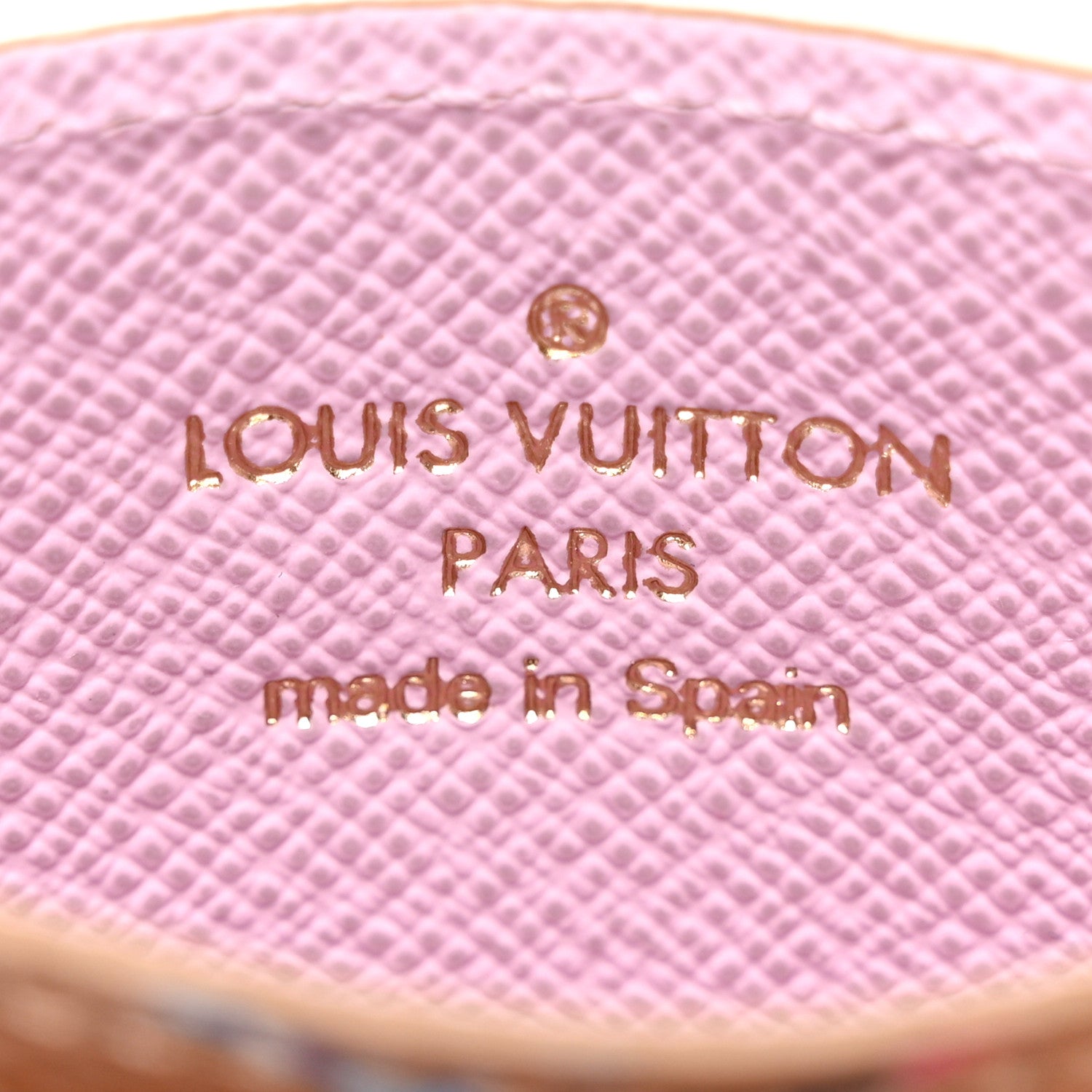 Louis Vuitton Metallic Monogram LV Garden Card Holder Gold 6 of 9