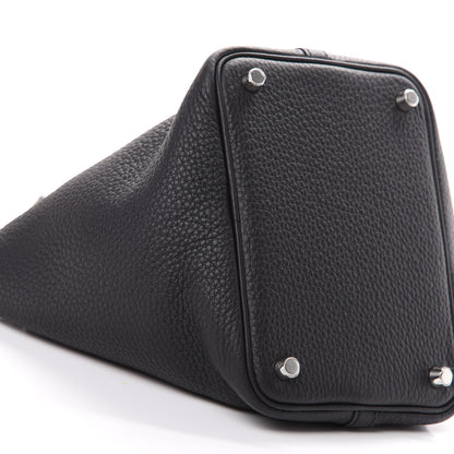 Hermes Taurillon Clemence Picotin Lock 18 PM Black 8 of 10