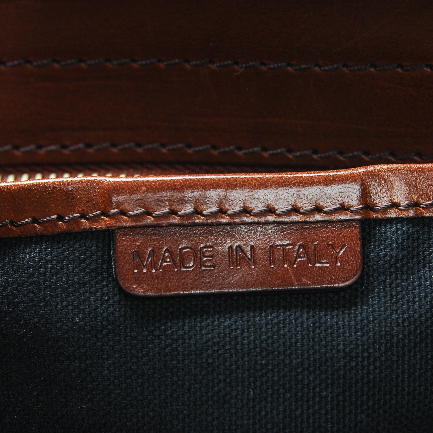 Burberry House Check Bridle Calfskin Medium Gosford Hobo Dark Tan 7 of 8