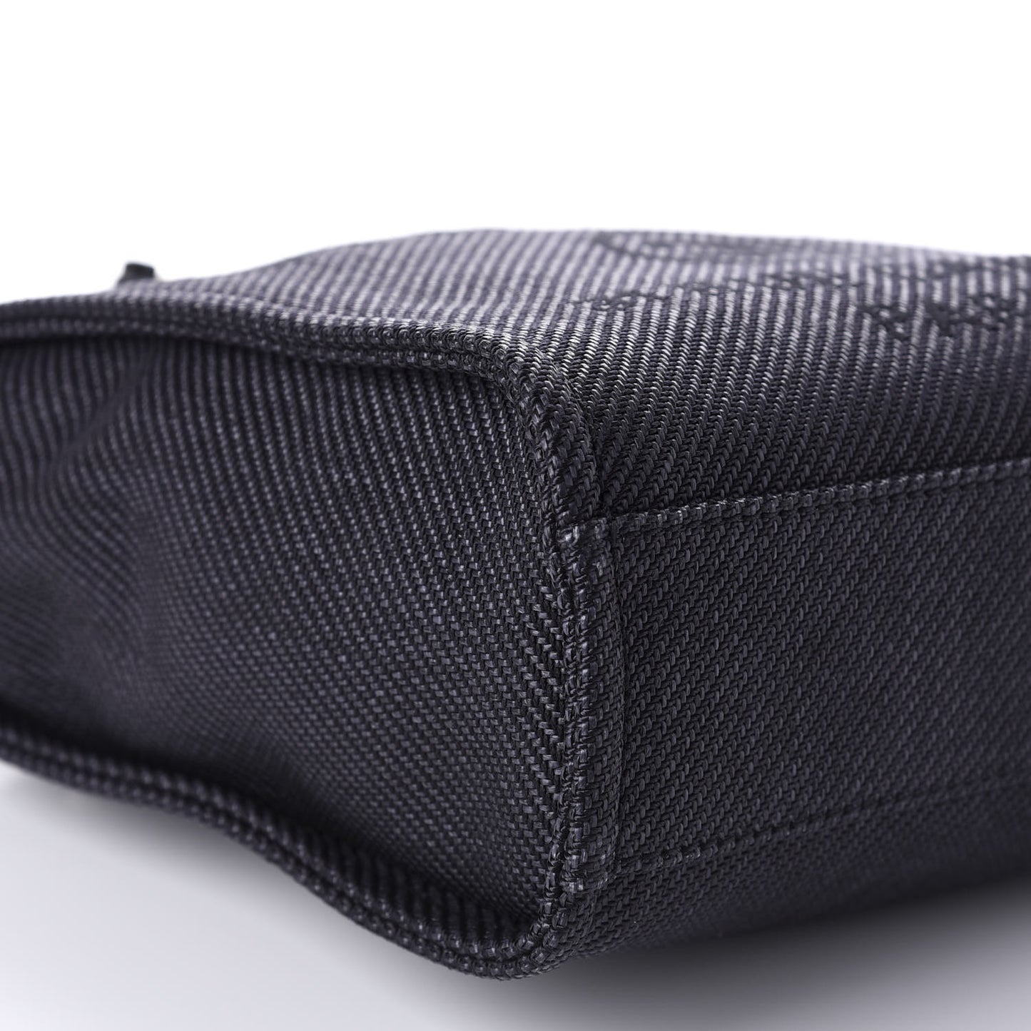 Canvas Mini Deauville Tote Black