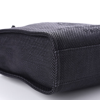 Chanel Canvas Mini Deauville Tote Black 6 of 11