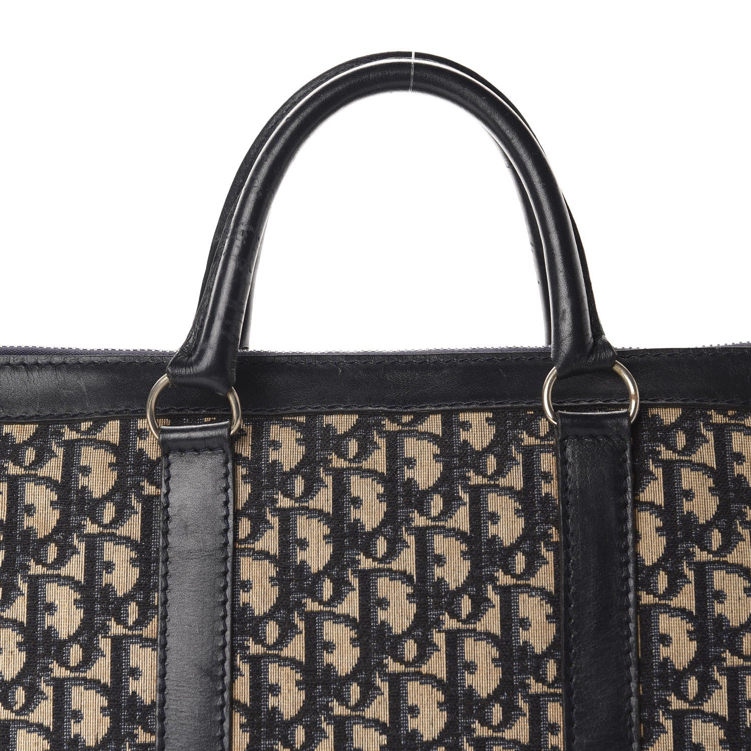 Christian Dior Monogram Boston Navy Blue 19 of 19