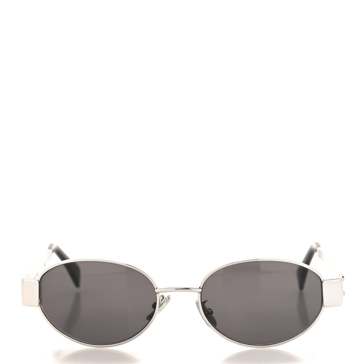 Celine Metal Triomphe 01 Sunglasses CL40235U Silver Black 2 of 7