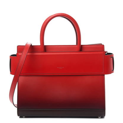 Givenchy Smooth Calfskin Small Degrade Horizon Satchel Red Black 1 of 7