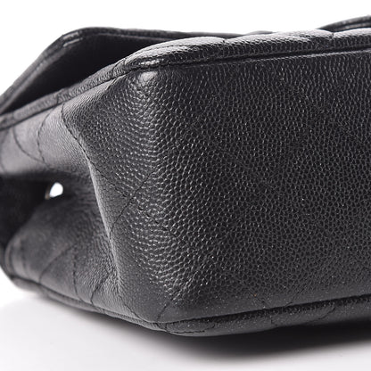 Chanel Iridescent Caviar Quilted Mini Rectangular Flap Black 9 of 13