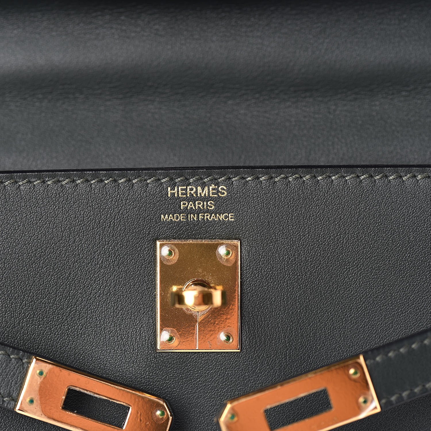 Hermes Swift Kelly Retourne 25 Vert Fonce 12 of 34