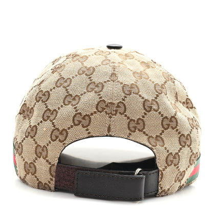 Gucci Monogram Web Baseball Hat XXL Beige Cocoa Beige Cocoa 5 of 10