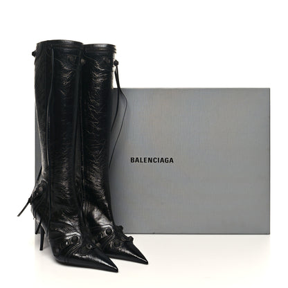 Balenciaga Agneau Arena Cagole 90mm Boots 41 Black 8 of 8