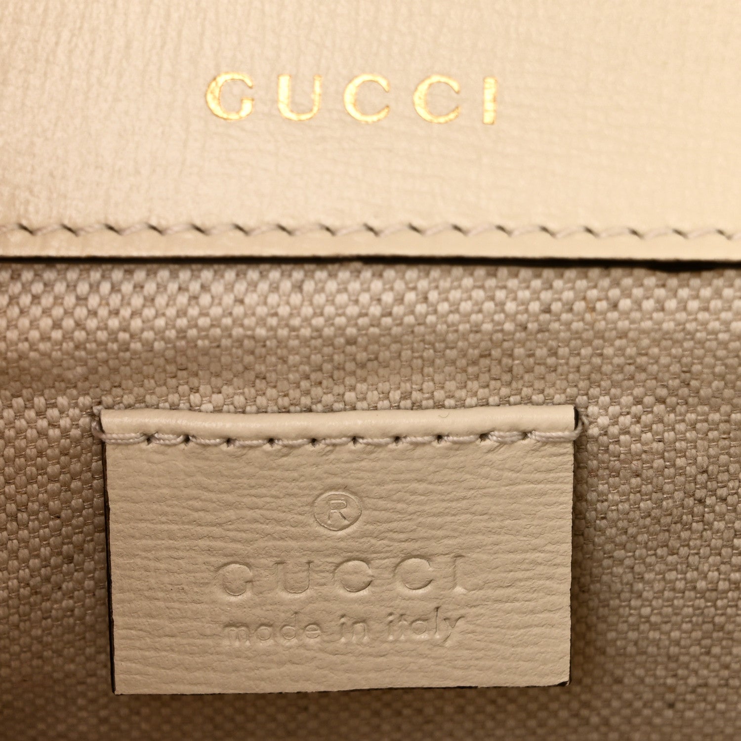 Gucci Azalea Calfskin Web Mini Horsebit 1955 Shoulder Bag Mystic White 7 of 11