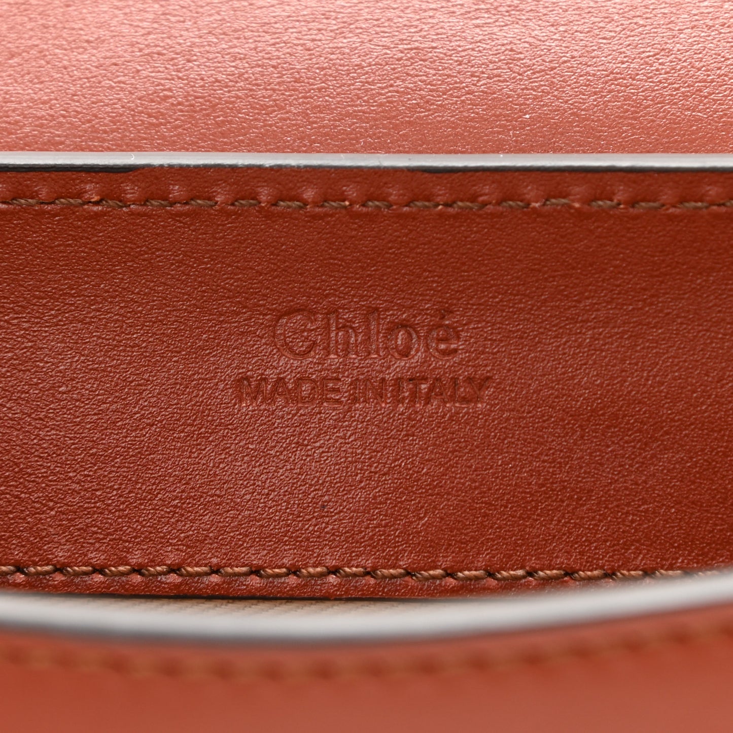 Calfskin Suede C Belt Bag Sepia Brown