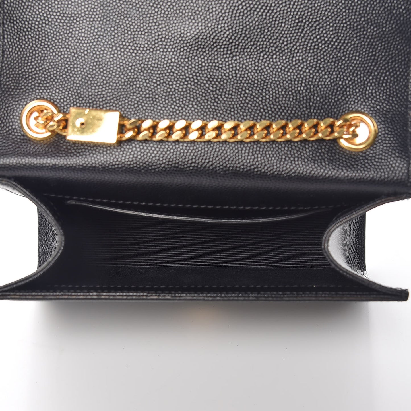 Grain De Poudre Small Monogram Kate Satchel Black