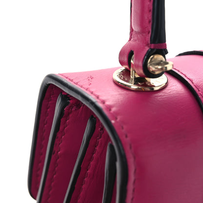 Bulgari Calfskin Serpenti Forever Top Handle Pink 14 of 14