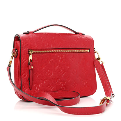 Louis Vuitton Empreinte Pochette Metis Scarlet 3 of 11