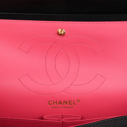 Chanel Sheepskin Chevron Quilted 2.55 Reissue 226 Flap Black 6 of 7