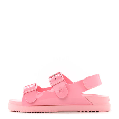 Gucci Rubber Mini Double G Womens Isla Dad Sandals 41 Wild Rose 1 of 7