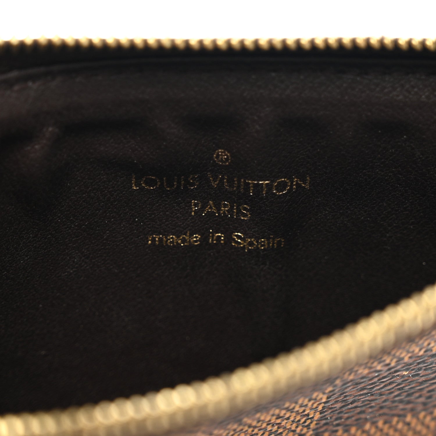Louis Vuitton Damier Ebene Josephine Wallet Red 7 of 10