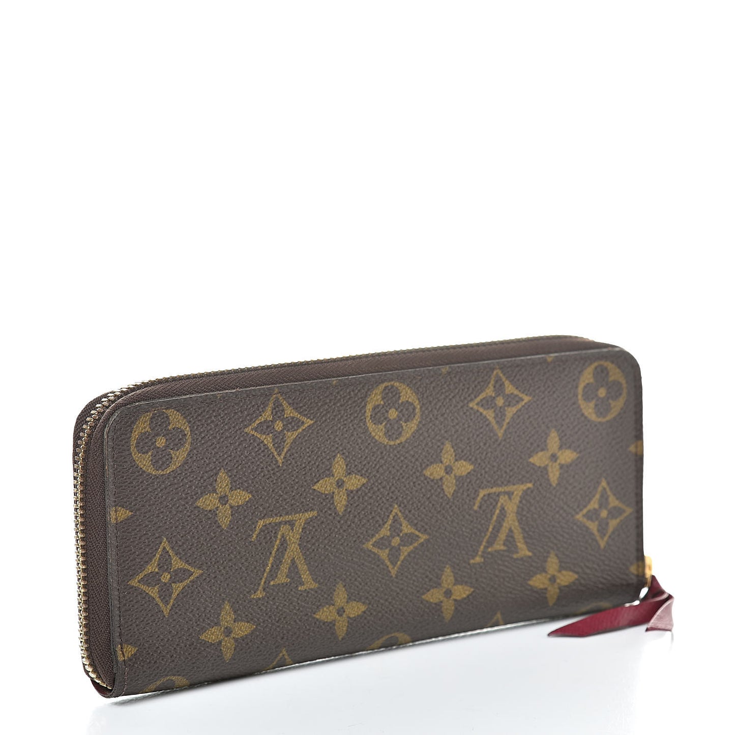 Monogram Clemence Wallet Fuchsia