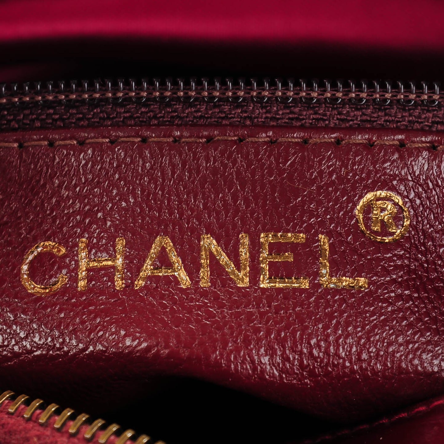 Patent Diamond Stitch Shoulder Bag Burgundy