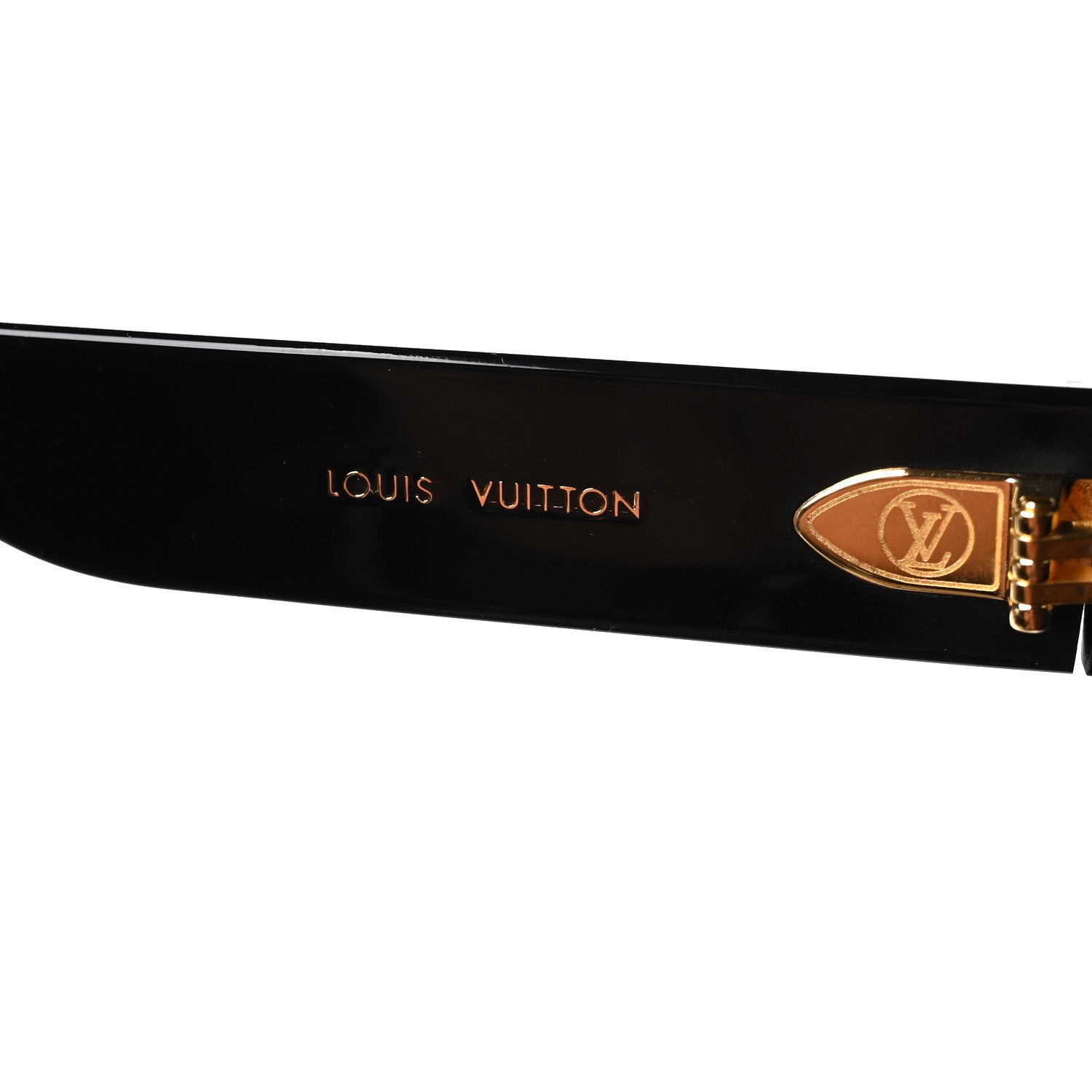 Louis Vuitton Acetate LV Circle Cat Eye Sunglasses Z2109W Black 5 of 8