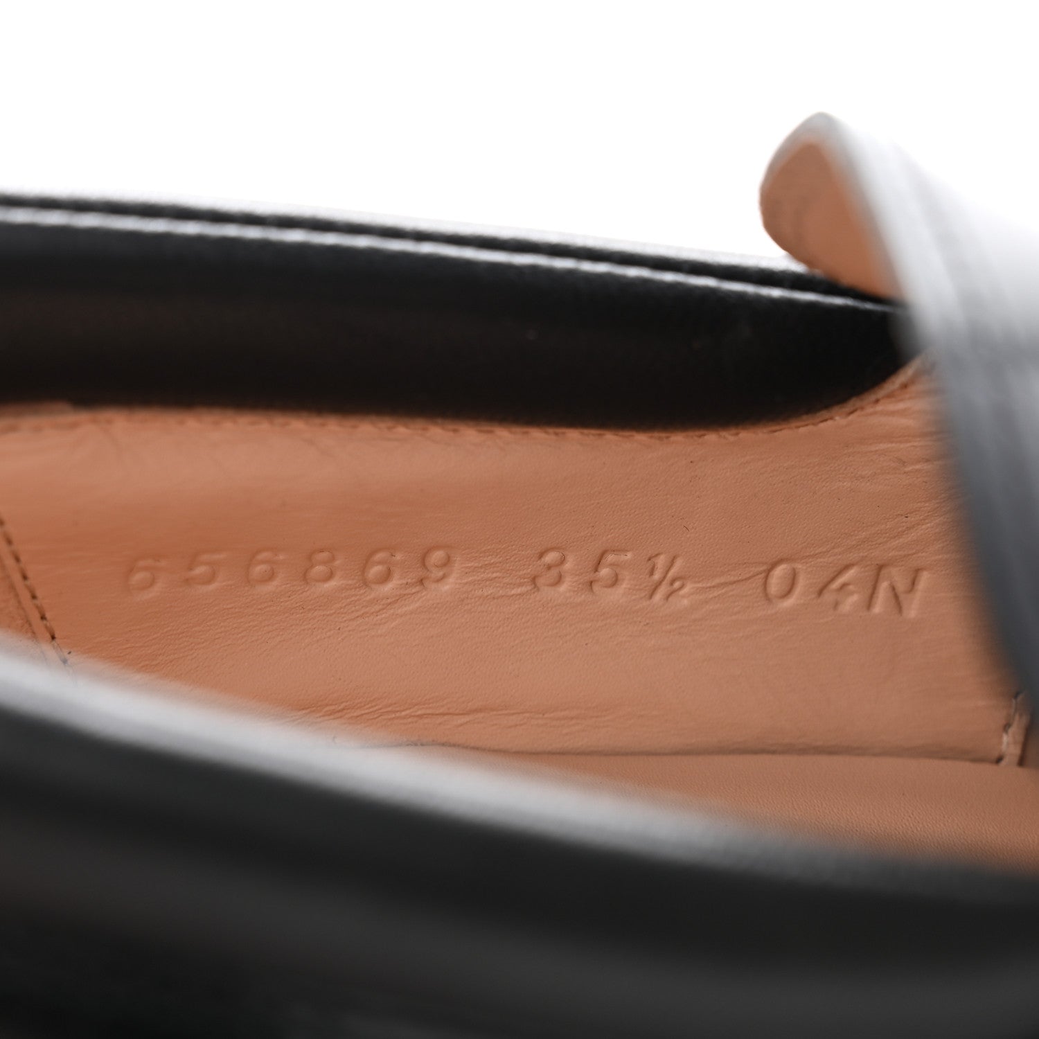 Gucci Magnum Calfskin Nappa Samoa Womens Horsebit Platform Chunky Lug Sole 40mm Loafers 35.5 Black 8 of 9