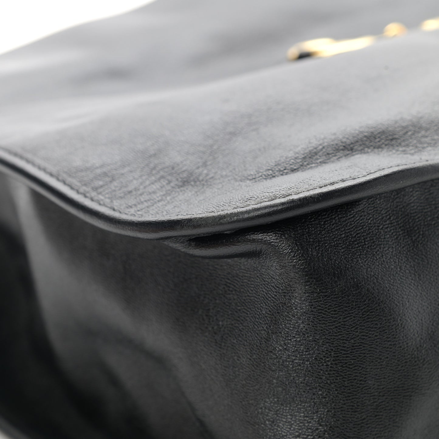 Calfskin Large Horsebit 1955 Tote Bag Black