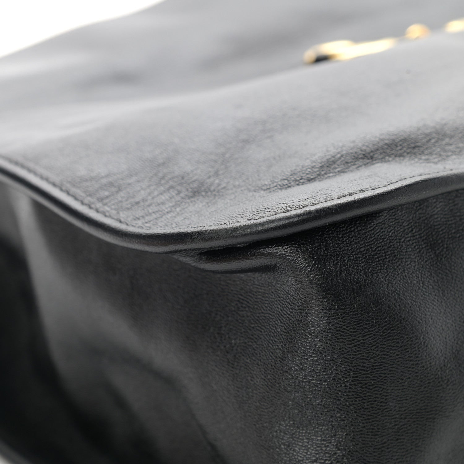 Gucci Calfskin Large Horsebit 1955 Tote Bag Black 9 of 13