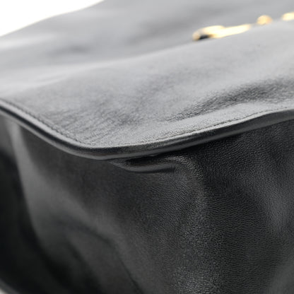 Gucci Calfskin Large Horsebit 1955 Tote Bag Black 9 of 13