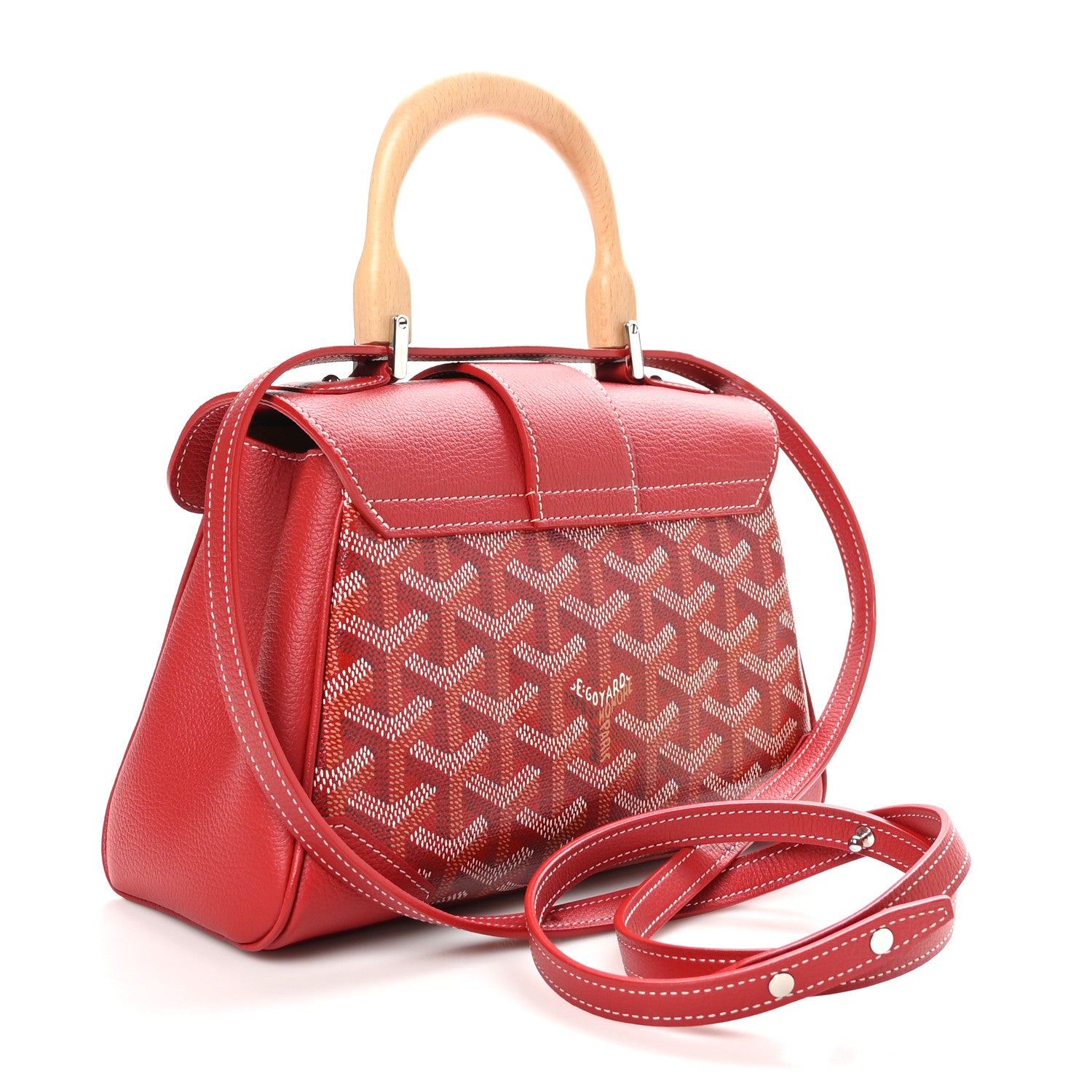 Goyard Goyardine Saigon Mini Red 3 of 9