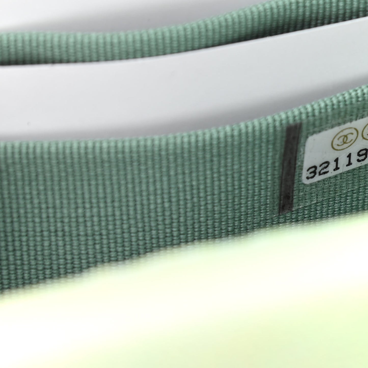 Lambskin Quilted Ombre Top Handle Flap Clutch With Chain Green Purple
