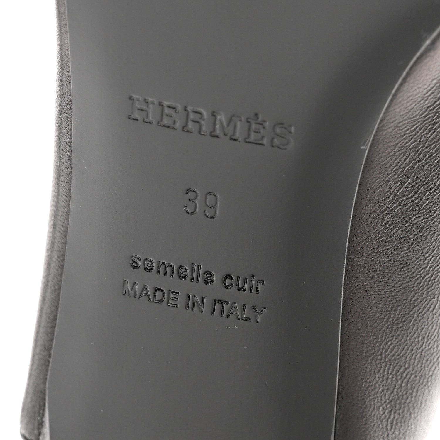Hermes Nappa Lover 40 Pumps 39 Black 8 of 12