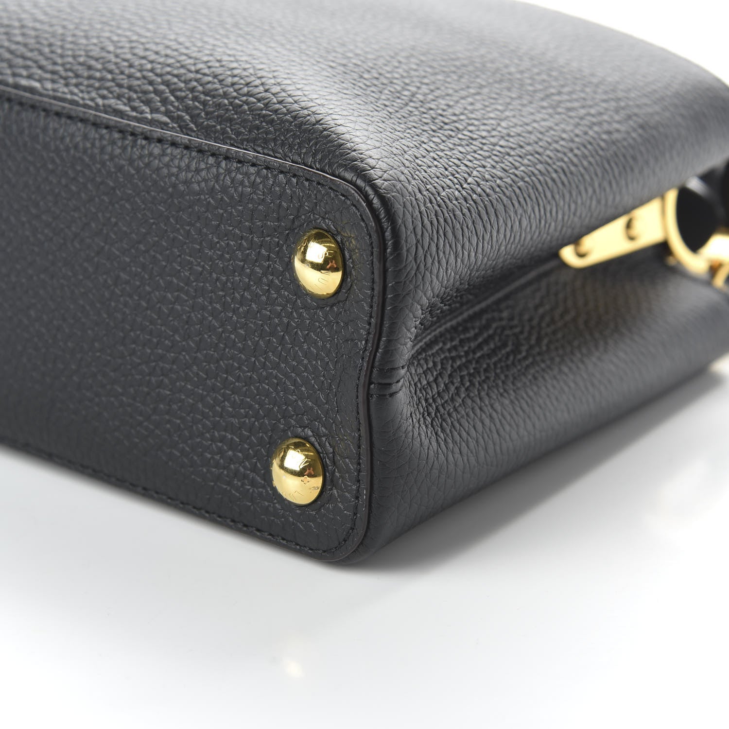 Louis Vuitton Taurillon Capucines BB Black 7 of 9
