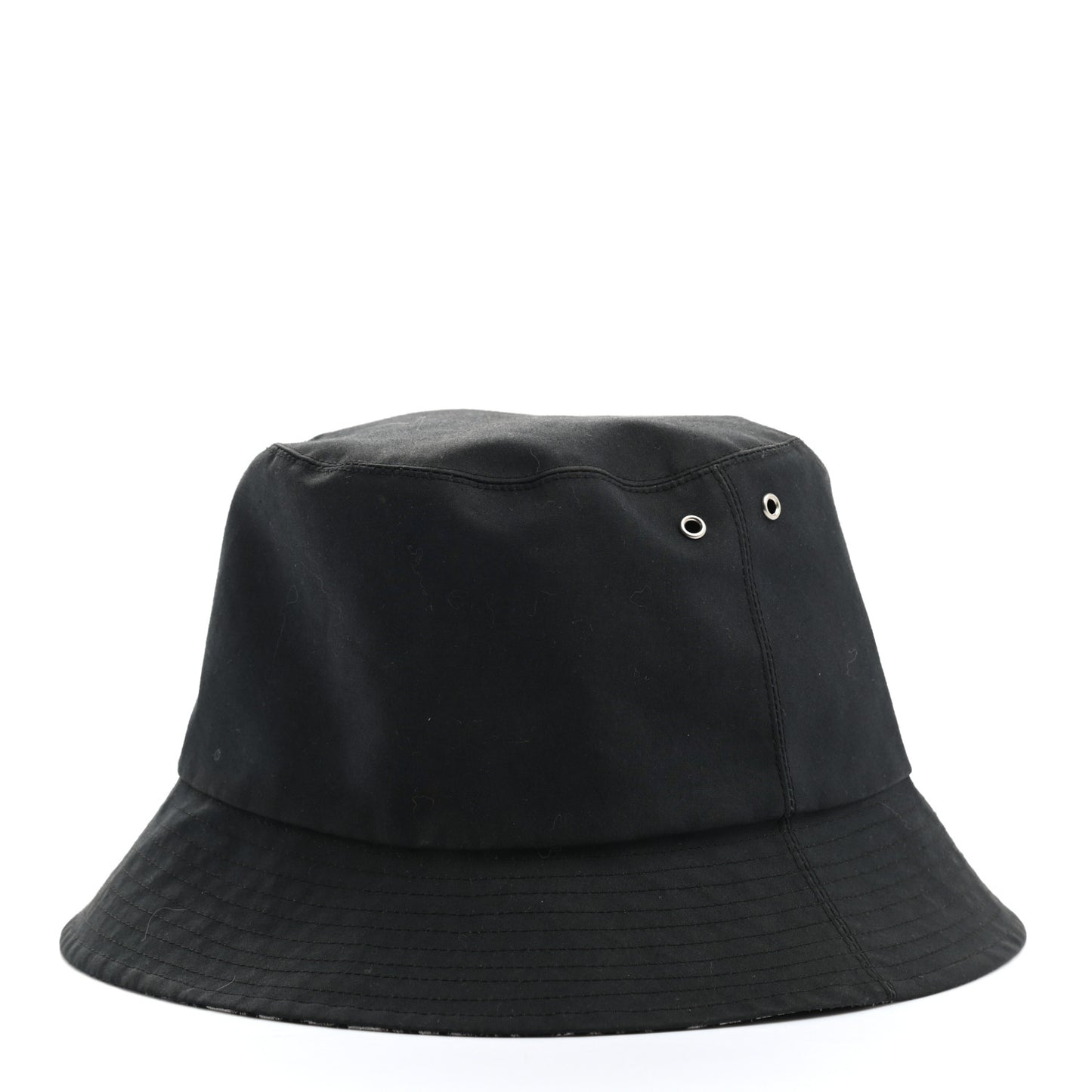 Oblique Reversible Teddy-D Brim Bucket Hat 58 Black