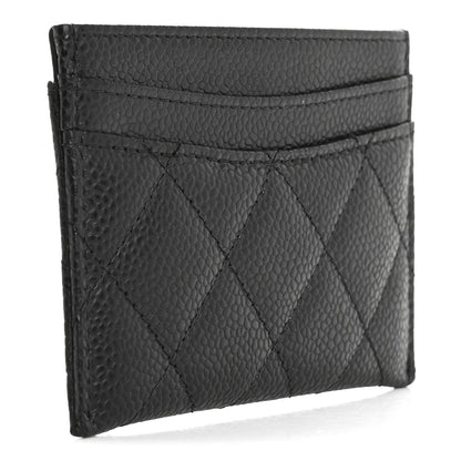 Chanel Caviar Quilted Card Holder Black 3 of 9