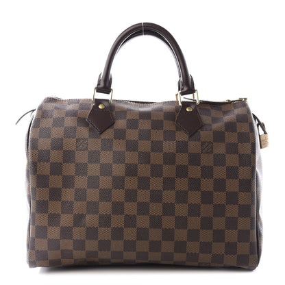 Louis Vuitton Damier Ebene Speedy 30 1 of 13