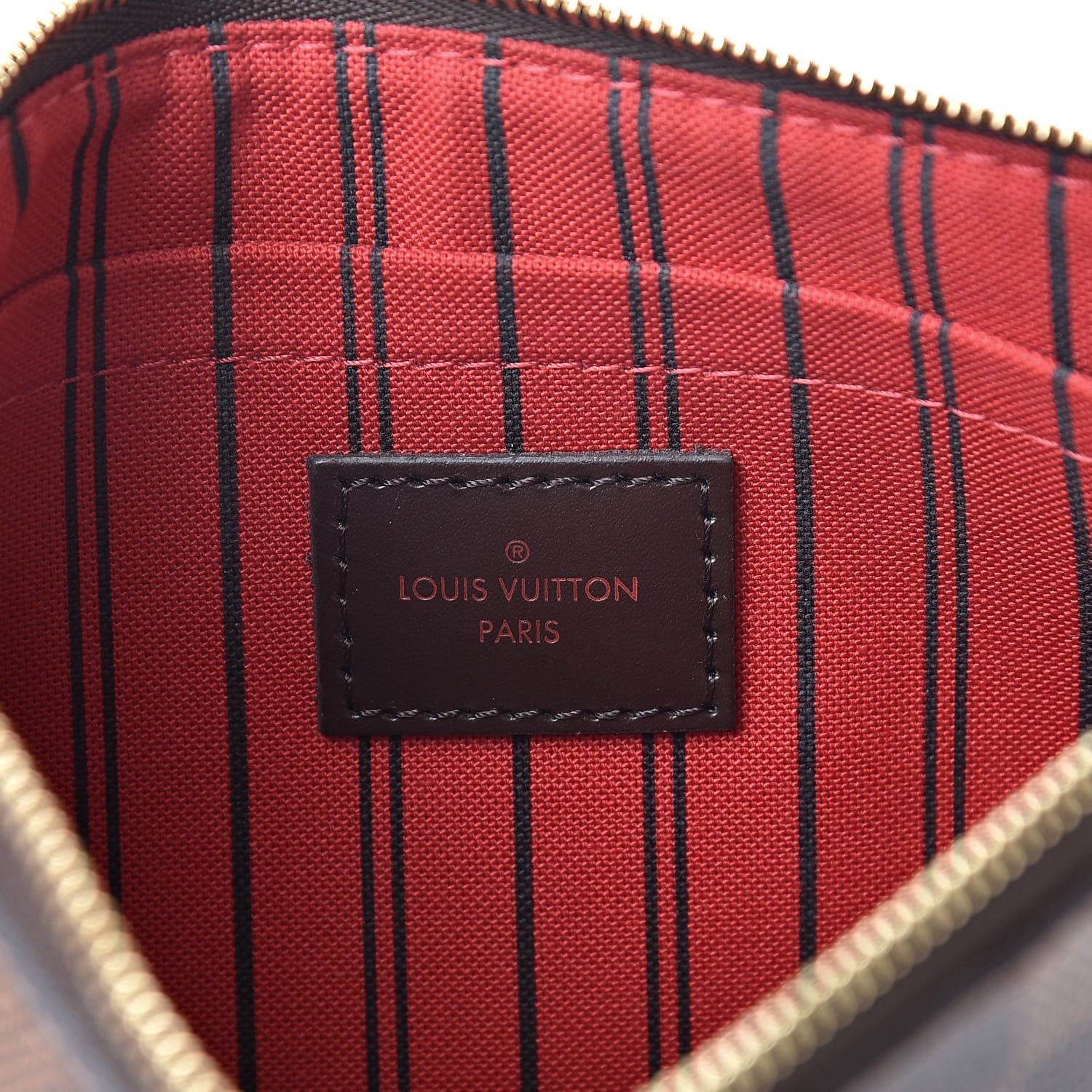 Louis Vuitton Damier Ebene Neverfull MM GM Pochette 6 of 8