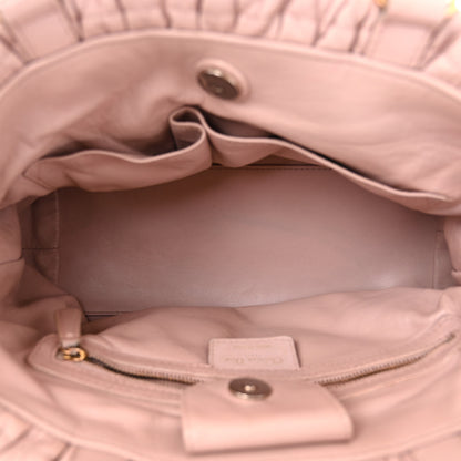 Christian Dior Gaufre Lambskin Cannage Delices Tote Poudre 5 of 11