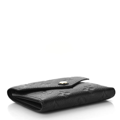 Louis Vuitton Empreinte Victorine Wallet Black 4 of 9