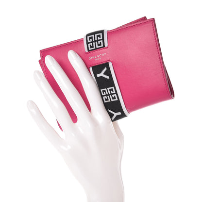 Givenchy Calfskin Urban Medium Logo Flap Wallet Cyclamen 2 of 7