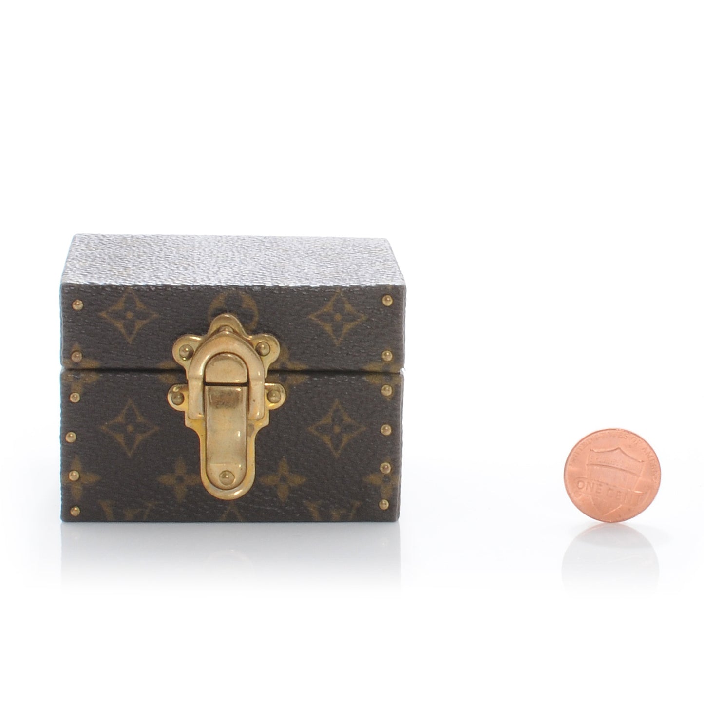 Monogram Ring Box Mini Trunk Case