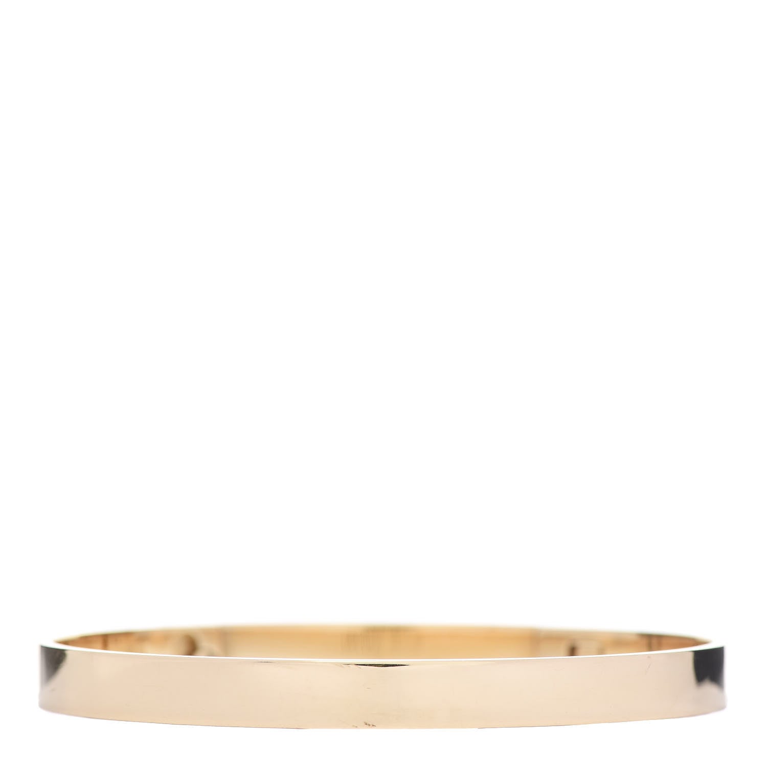Hermes 18K Yellow Gold PM Collier De Chien Bracelet LG 3 of 6