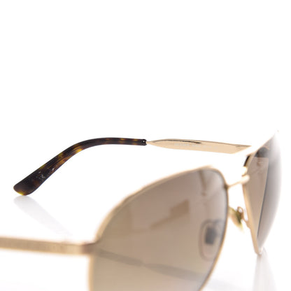 Gucci Aviator Sunglasses GG 2226/S Gold 6 of 8